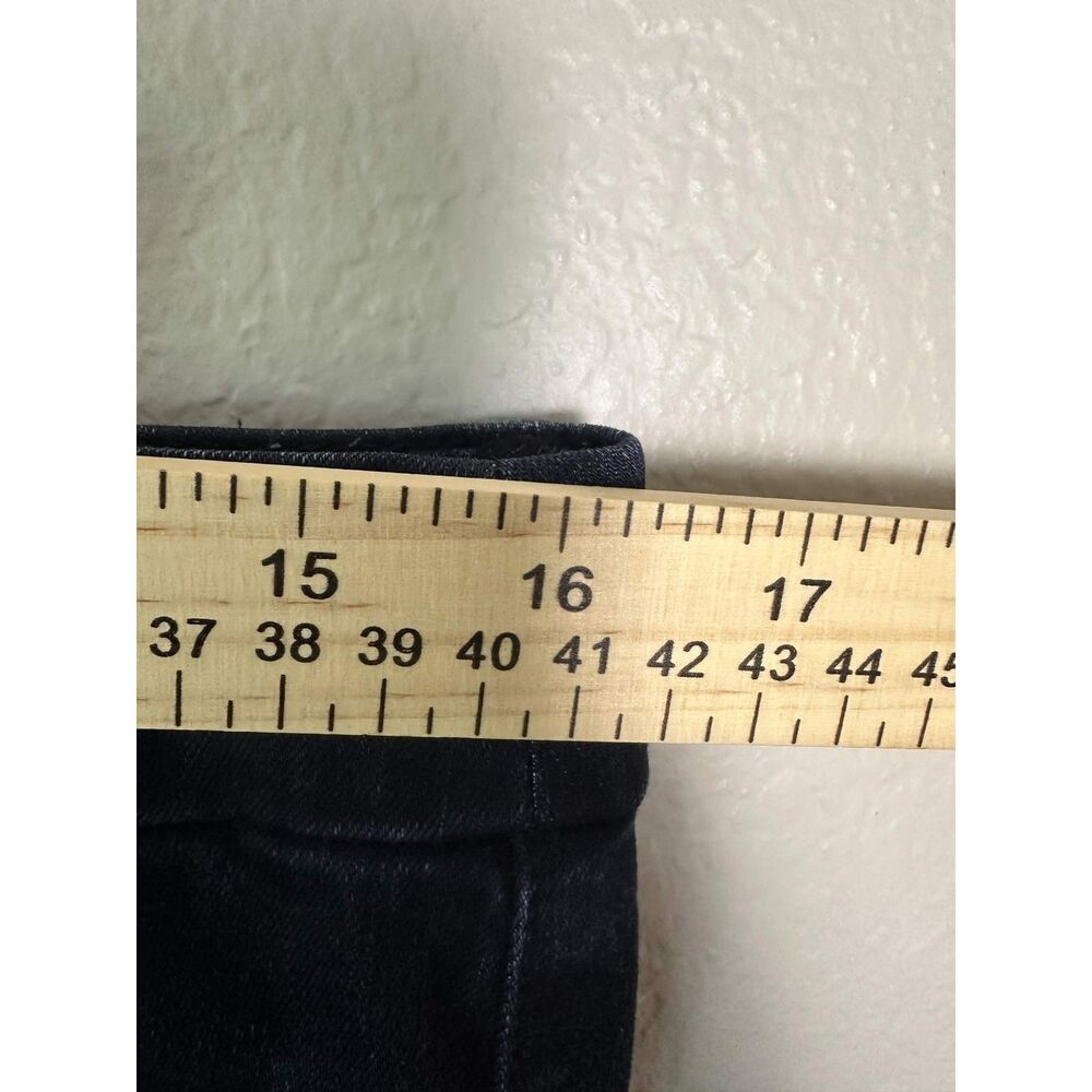 Chico's The Platinum Trouser Dark Wash Denim Jeans Size 1 Regular / Medium 8 - Picture 5 of 6